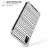 Freehand Stripes iPhone XR Clear Case