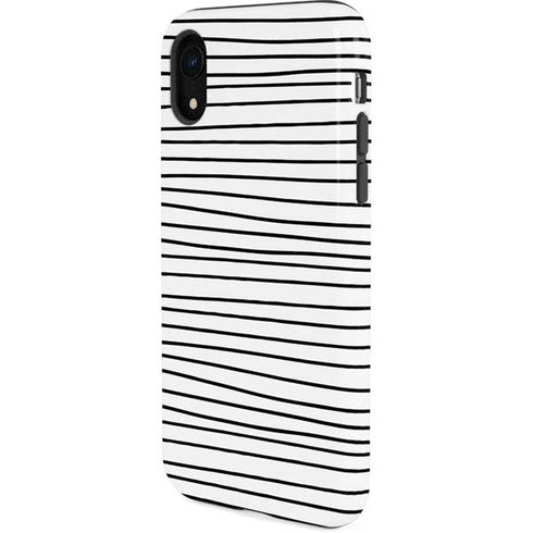 Freehand Stripes iPhone XR Pro Case