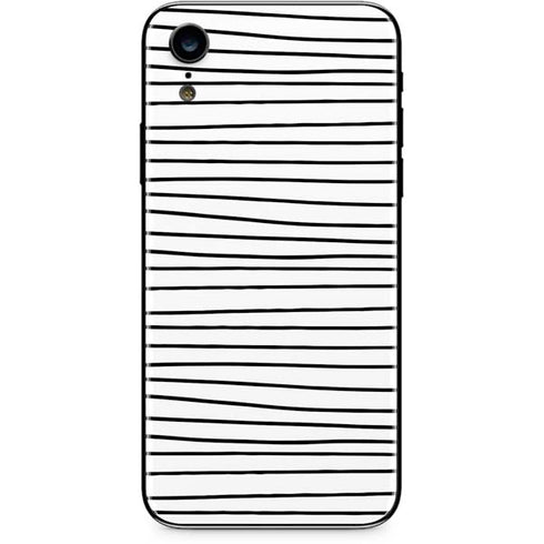 Freehand Stripes iPhone XR Skin