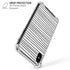 Freehand Stripes iPhone XS Max Clear Case
