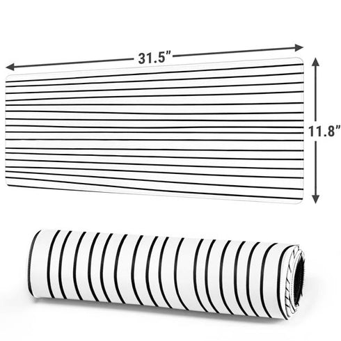 Freehand Stripes Gaming Mouse Pad