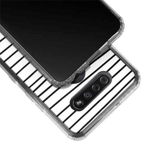 Freehand Stripes LG K51/Q51 Clear Case