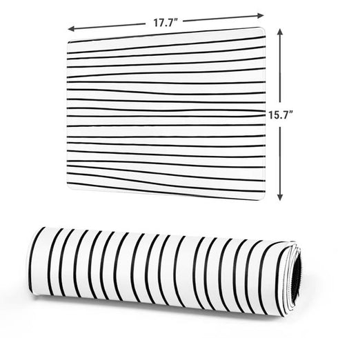 Freehand Stripes Gaming Mouse Pad