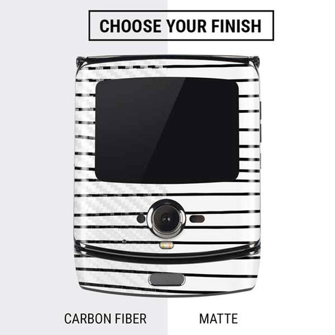 Freehand Stripes Motorola RAZR Skin