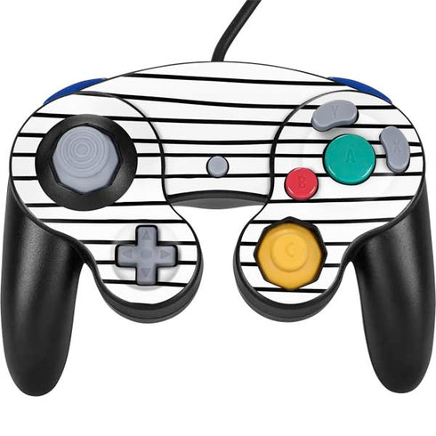 Freehand Stripes Nintendo GameCube Controller Skin