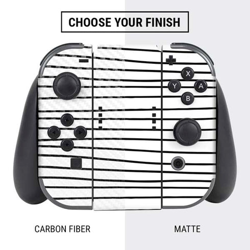 Freehand Stripes Nintendo Switch Bundle Skin