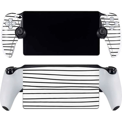 Freehand Stripes PlayStation Portal Remote Player Skin