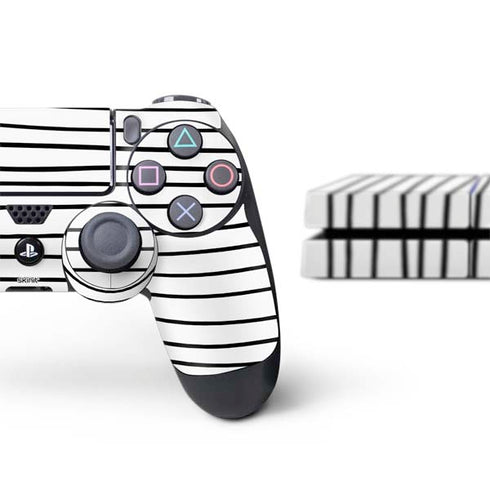 Freehand Stripes PS4 Console and Controller Bundle Skin