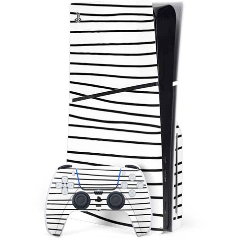 Freehand Stripes PS5 Slim Disk Bundle Skin