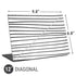 Freehand Stripes Universal Laptop 12in (9.8 x 6.8in) Skin