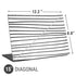 Freehand Stripes Universal Laptop 15in (12.2 x 8.8in) Skin