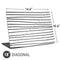Freehand Stripes Universal Laptop 18in (14.6 x 10.6in) Skin