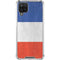 French Flag Distressed Galaxy A12 Clear Case