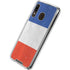 French Flag Distressed Galaxy A30 Clear Case