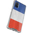 French Flag Distressed Galaxy A71 5G Clear Case