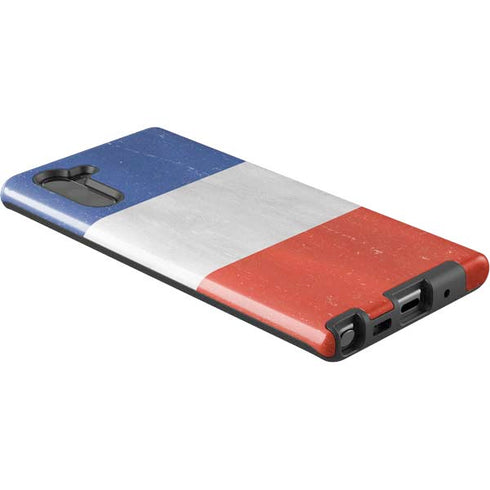 French Flag Distressed Galaxy Note 10 Pro Case