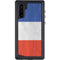 French Flag Distressed Galaxy Note 10 Waterproof Case