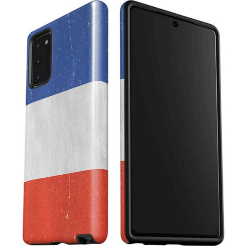 French Flag Distressed Galaxy Note20 5G Pro Case