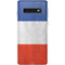 French Flag Distressed Galaxy S10 Skin