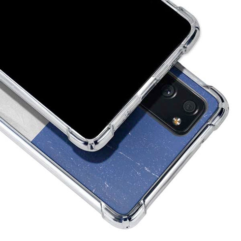 French Flag Distressed Galaxy S20 FE Clear Case