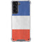 French Flag Distressed Galaxy S21 5G Clear Case