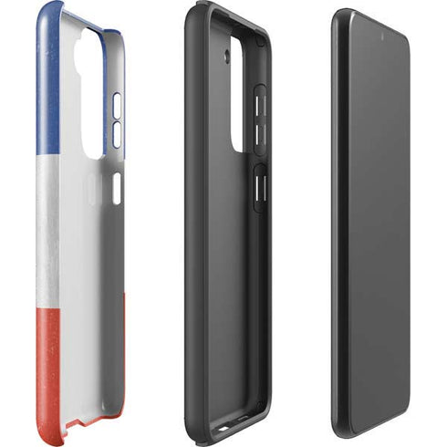 French Flag Distressed Galaxy S21 5G Pro Case