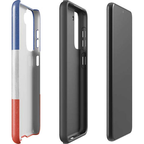 French Flag Distressed Galaxy S21 FE Pro Case