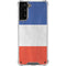 French Flag Distressed Galaxy S21 Plus 5G Clear Case