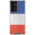 French Flag Distressed Galaxy S21 Ultra 5G Clear Case