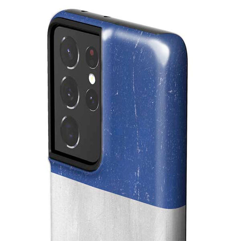 French Flag Distressed Galaxy S21 Ultra 5G Pro Case