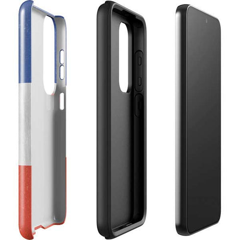 French Flag Distressed Galaxy S23 Plus Pro Case