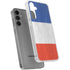 French Flag Distressed Galaxy S24 Plus Clear Case
