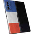 French Flag Distressed Galaxy Z Fold2 5G Skin