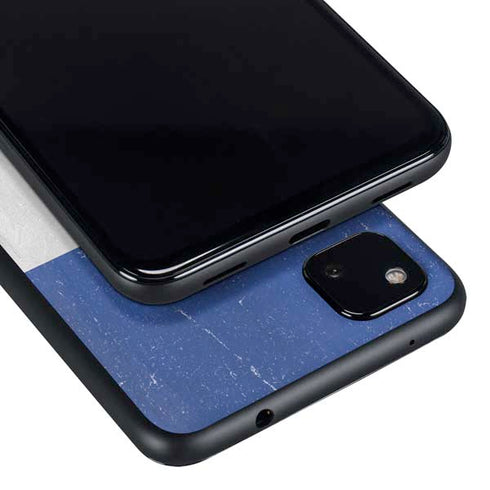 French Flag Distressed Google Pixel 4a Skin