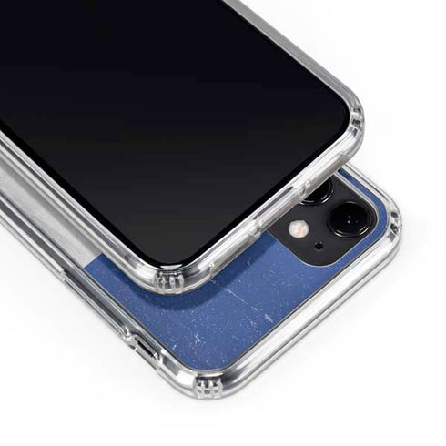 French Flag Distressed iPhone 11 Clear Case