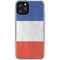 French Flag Distressed iPhone 11 Pro Clear Case