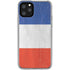 French Flag Distressed iPhone 11 Pro Clear Case