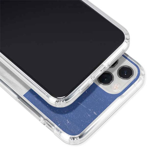 French Flag Distressed iPhone 11 Pro Clear Case