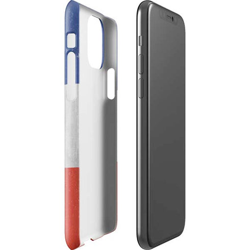 French Flag Distressed iPhone 11 Pro Lite Case