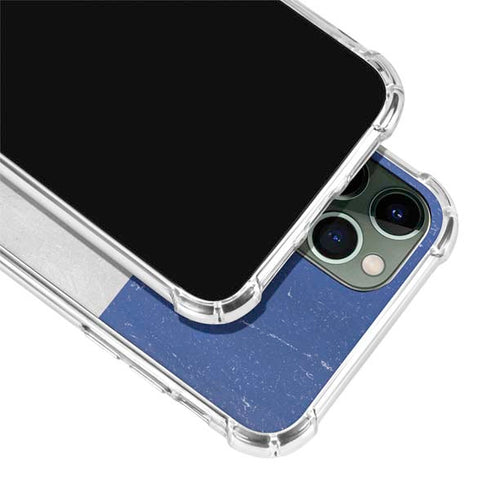French Flag Distressed iPhone 11 Pro Max Clear Case