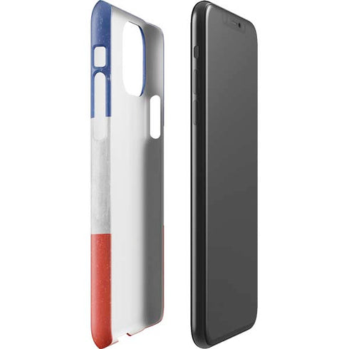 French Flag Distressed iPhone 11 Pro Max Lite Case
