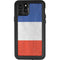 French Flag Distressed iPhone 11 Pro Waterproof Case
