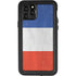French Flag Distressed iPhone 11 Pro Waterproof Case