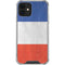 French Flag Distressed iPhone 12 Clear Case