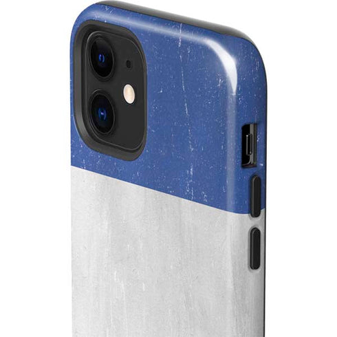French Flag Distressed iPhone 12 Impact Case