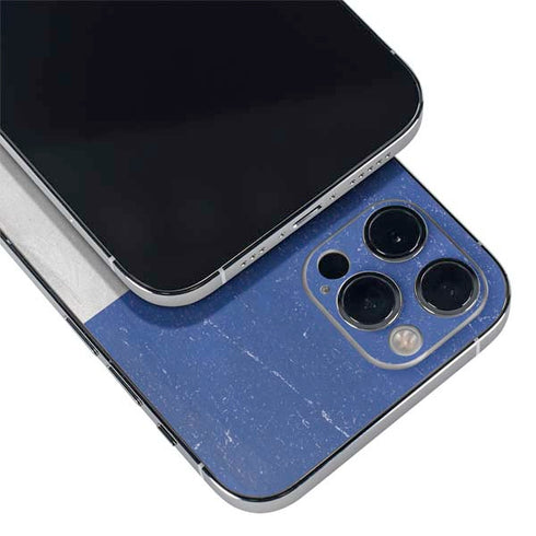 French Flag Distressed iPhone 12 Pro Skin