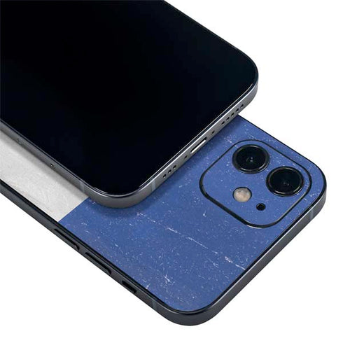 French Flag Distressed iPhone 12 Skin
