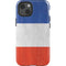 French Flag Distressed iPhone 13 Impact Case