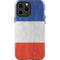 French Flag Distressed iPhone 13 Pro Max Impact Case