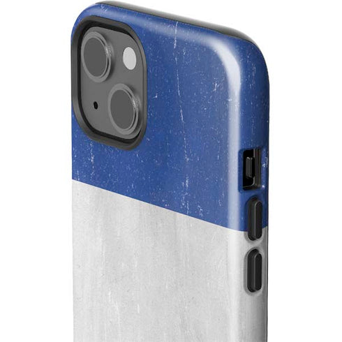 French Flag Distressed iPhone 14 Impact Case